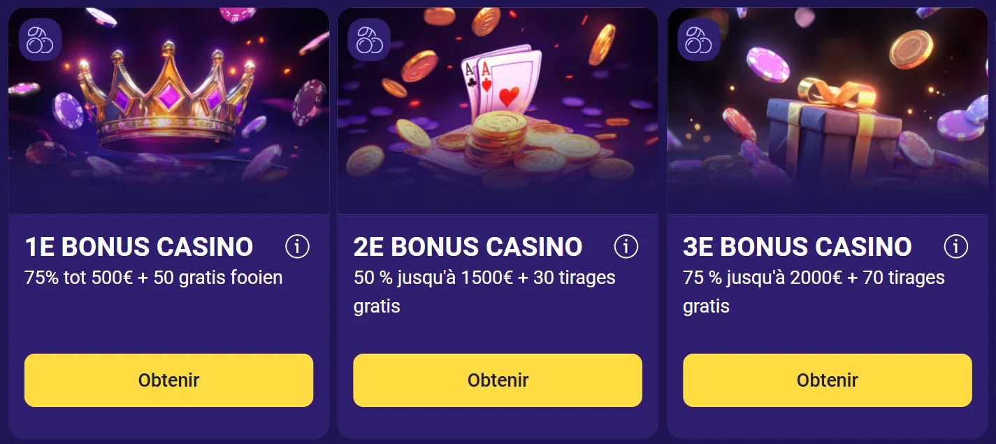 Welkomstbonus en promoties bij Pokobet Casino